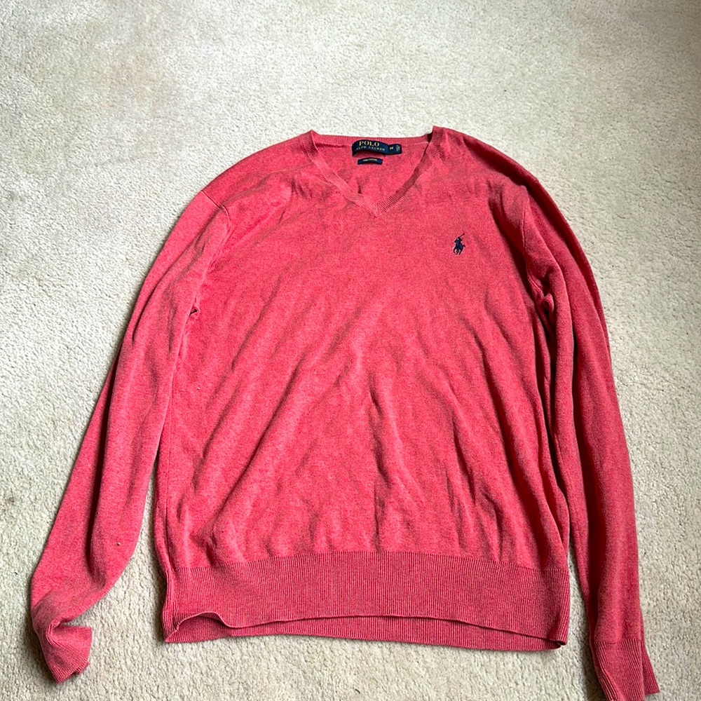 Authentic Salmon Ralph Lauren Sweater